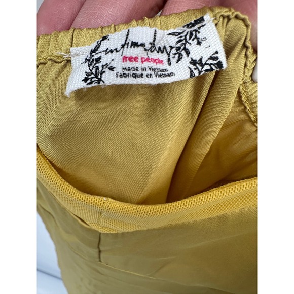 Free People Women's City Cool Midi Slip in Bitter Oil Size Large - Picture 7 of 8